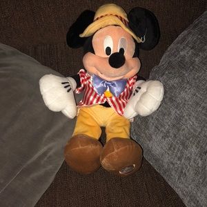 Rare Dapper Dan/ Dapper Day Mickey Mouse Plush